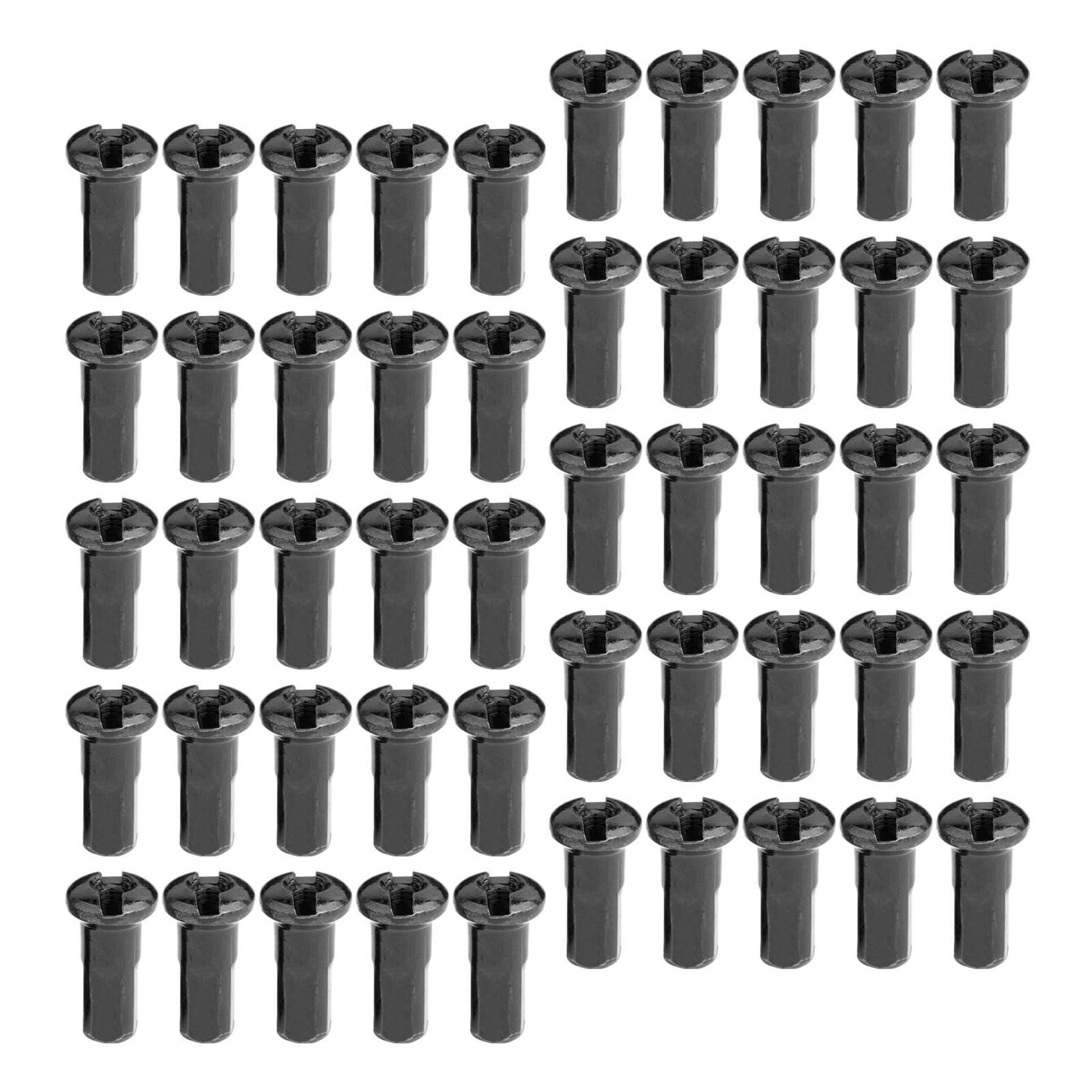 Spoke Nipple Brass - مجموعة أغطية أسلاك الدراجات النارية المصنوعة