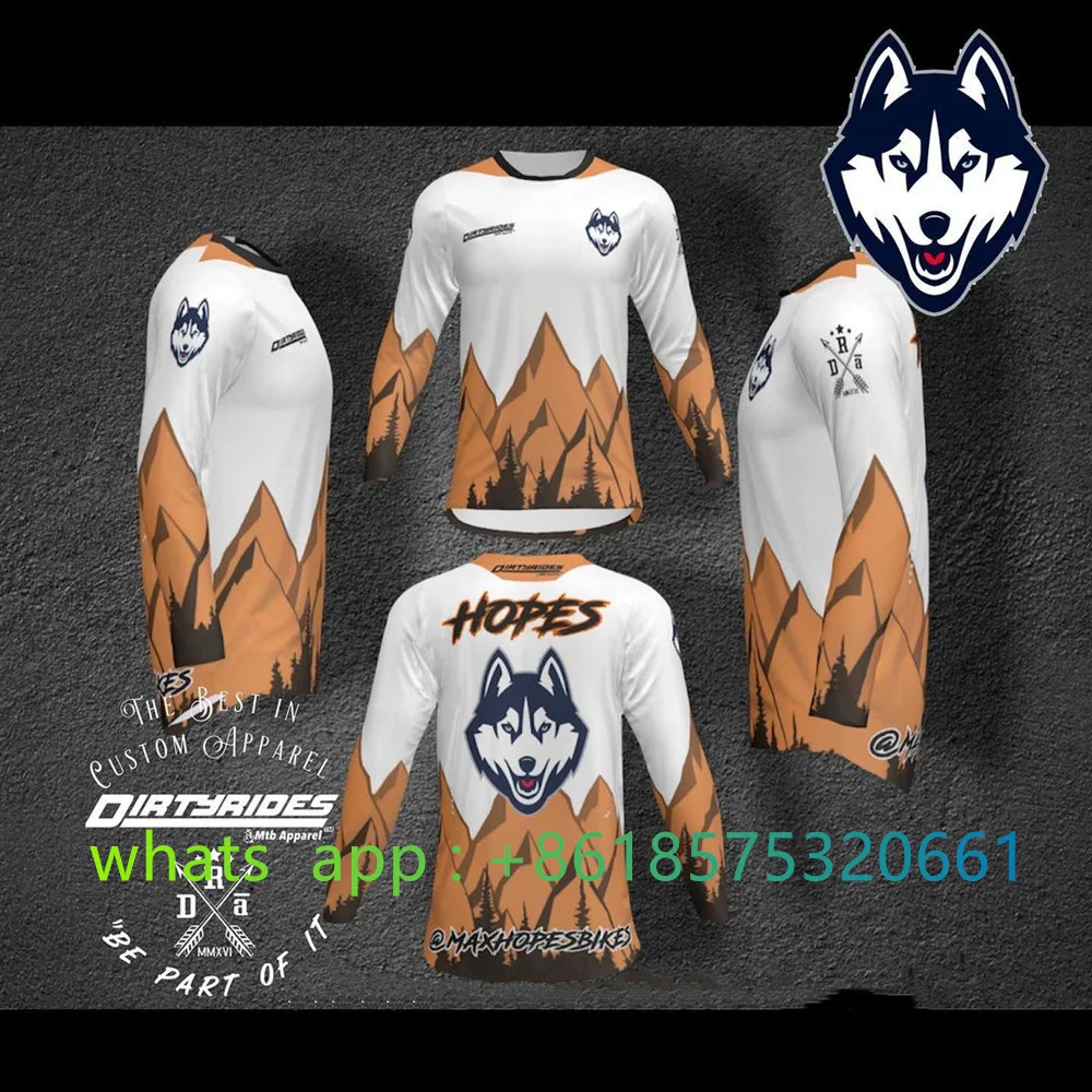 Mountain Biking Gear For Men - إندورو موتو دراجة جيرسي كم الدراجات