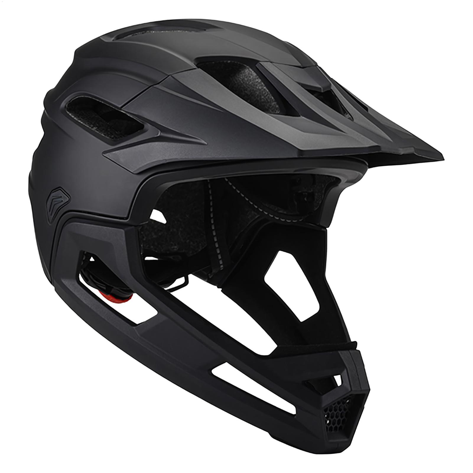 Mountain Biking Full Face Helmet - خوذة دراجة جبلية للبالغين قطعة واحدة