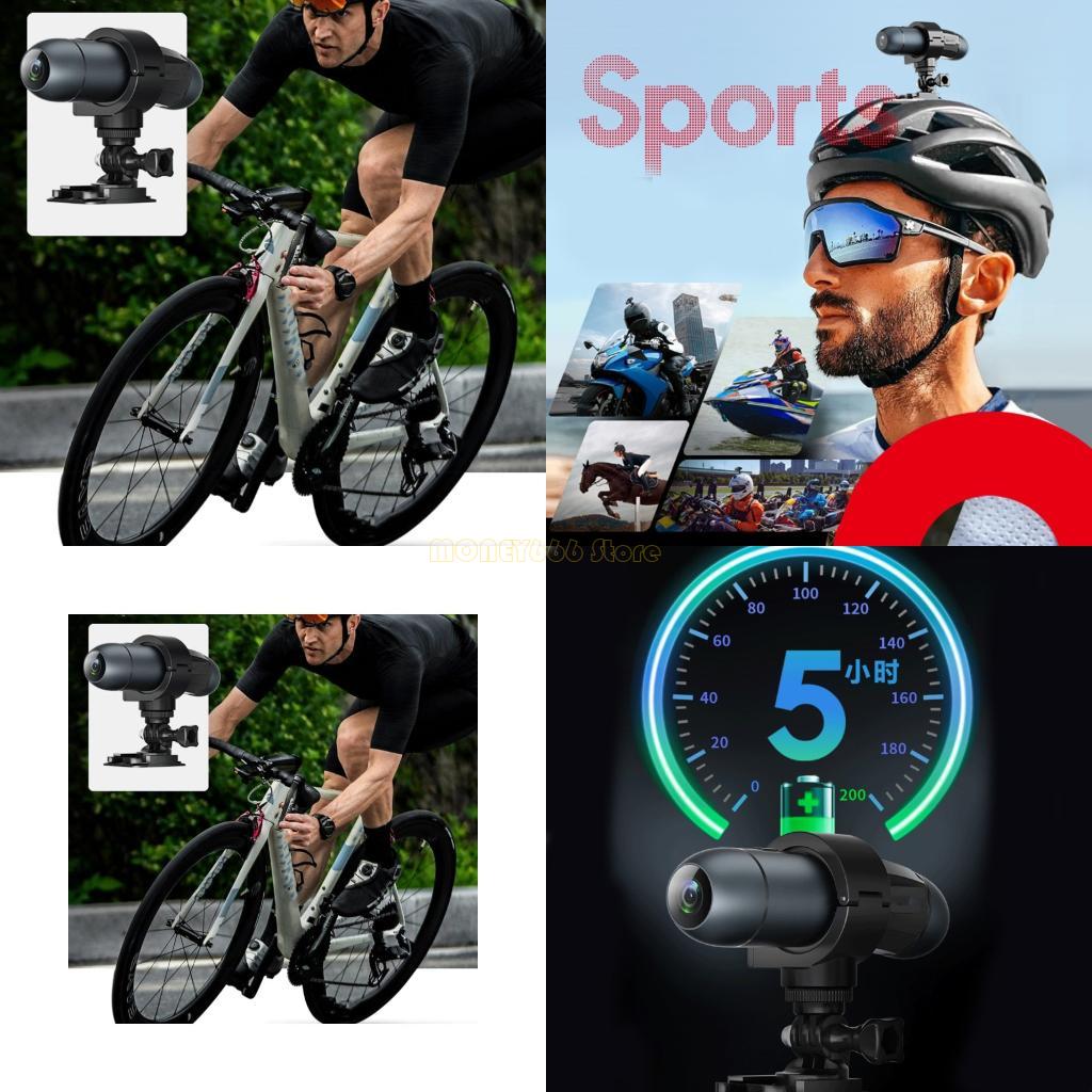 Mountain Biking App - F62C مسجل فيديو مقاوم للماء دراجة