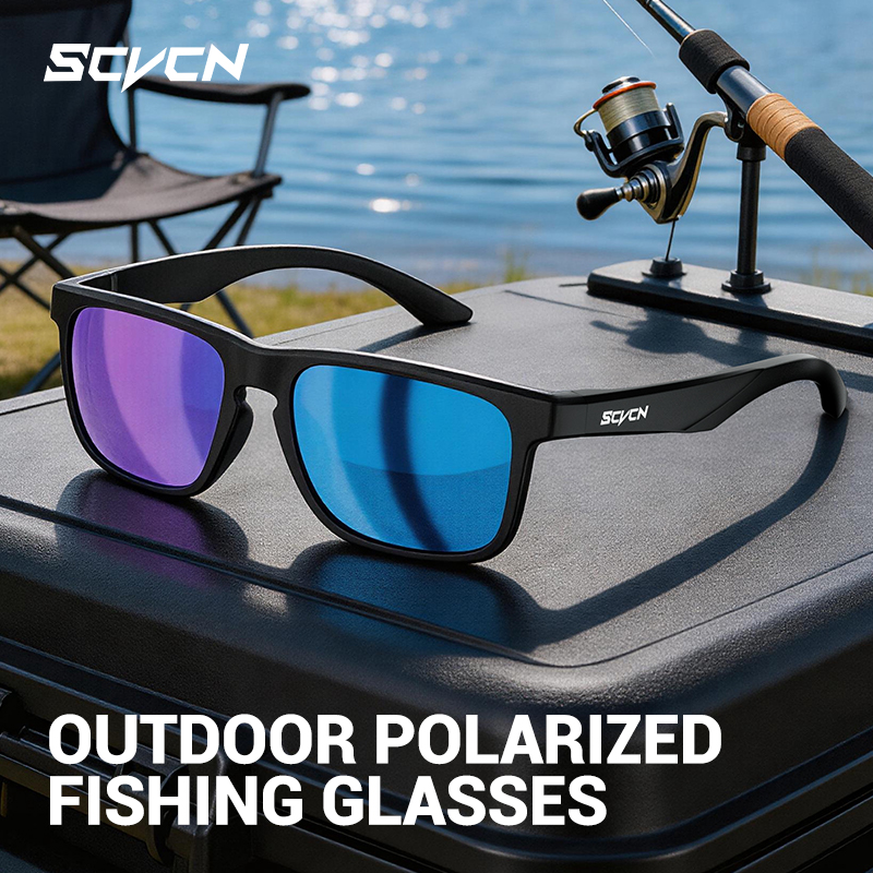 Mountain Biking Sunglasses - نظارات شمسية مستقطبة SCVCN للصيد على