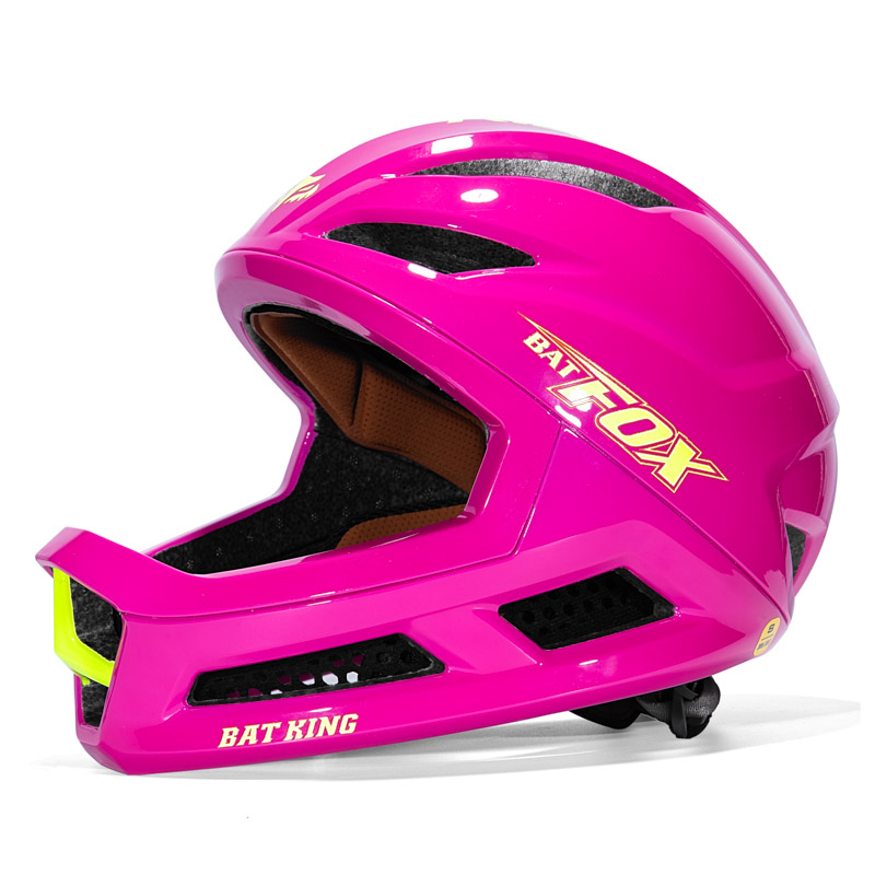 Mountain Biking Full Face Helmet - BATFOX الاطفال كامل الوجه خوذة الدراجة