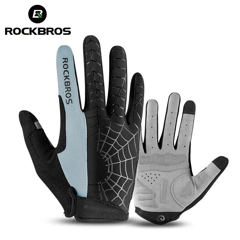 Mountain Biking Gear For Men - ROCKBROS الربيع قفازات ركوب الدراجات كامل