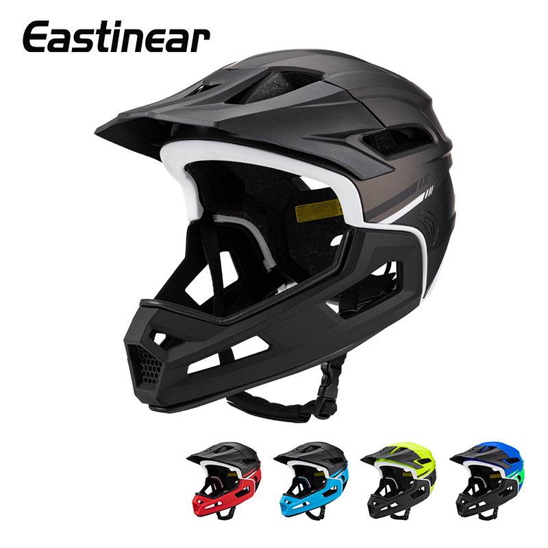 Mountain Biking Full Face Helmet - Eastinear-خوذة الدراجة الجبلية قابلة للفصل للرجال