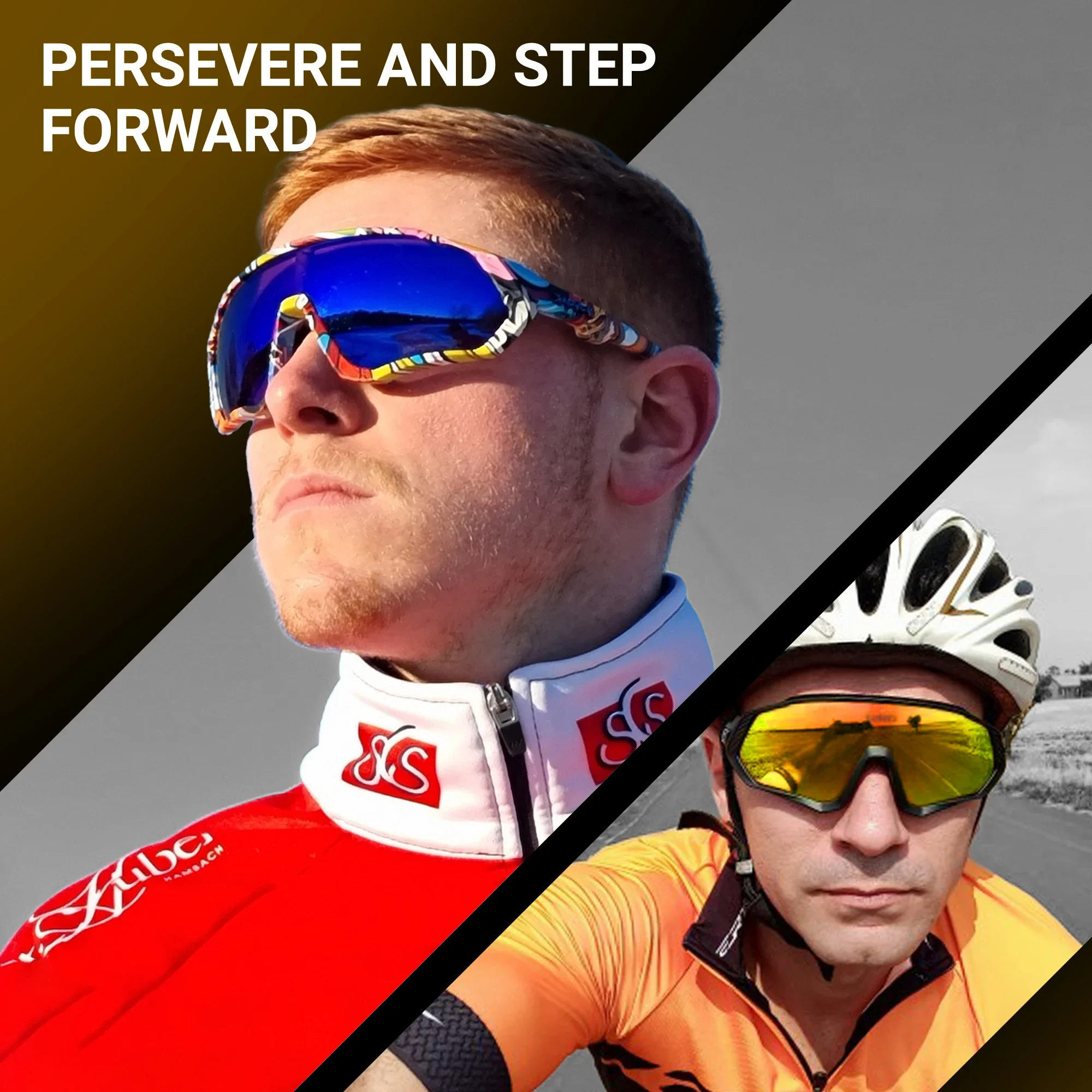 نظارات شمسية مستقطبة للرجال من - مراجعة Mountain Biking Sunglasses وسعره