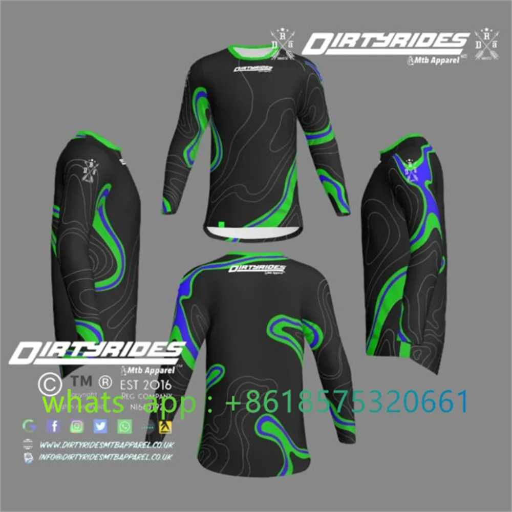 إندورو موتو دراجة جيرسي كم الد - مراجعة Mountain Biking Gear For Men وسعره