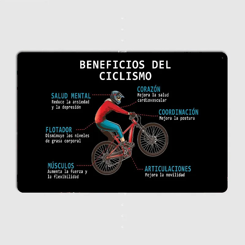 ركوب الدراجات بينيفيتس ملصق رك - مراجعة Mountain Biking Benefits وسعره