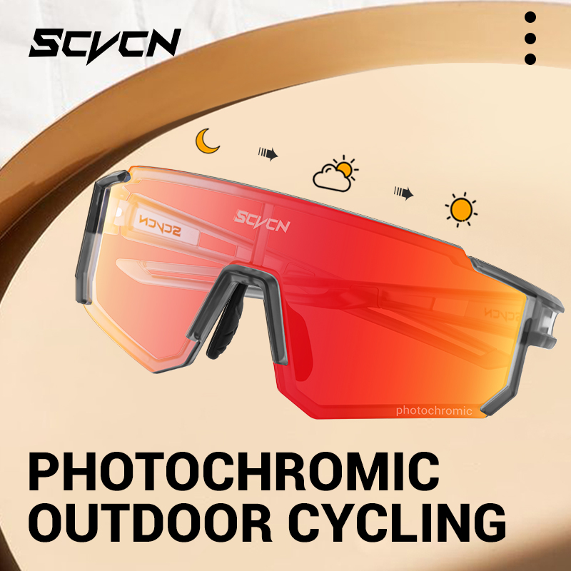 SCVCN الساخن اللونية واقية الد - مراجعة Mountain Biking Sunglasses وسعره