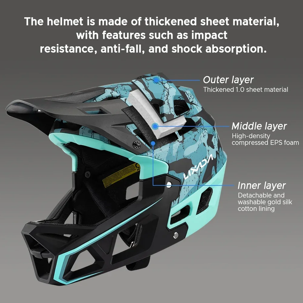 خوذة ركوب الدراجات الجبلية الآ - مراجعة Mountain Biking Gear For Men وسعره
