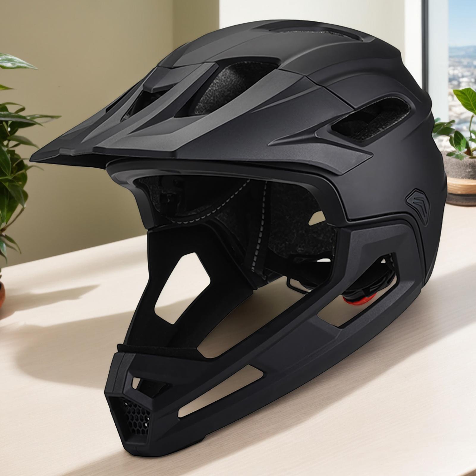 خوذة دراجة جبلية للبالغين قطعة - مراجعة Mountain Biking Full Face Helmet وسعره