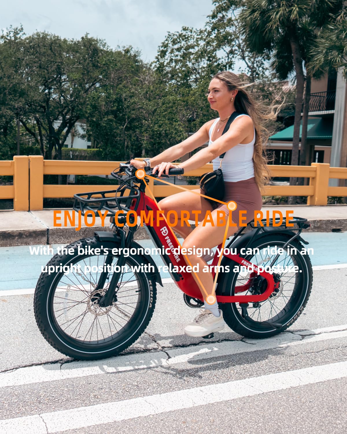 دراجة كهربائية للبالغين من FRE - مراجعة Mountain Biking App وسعره
