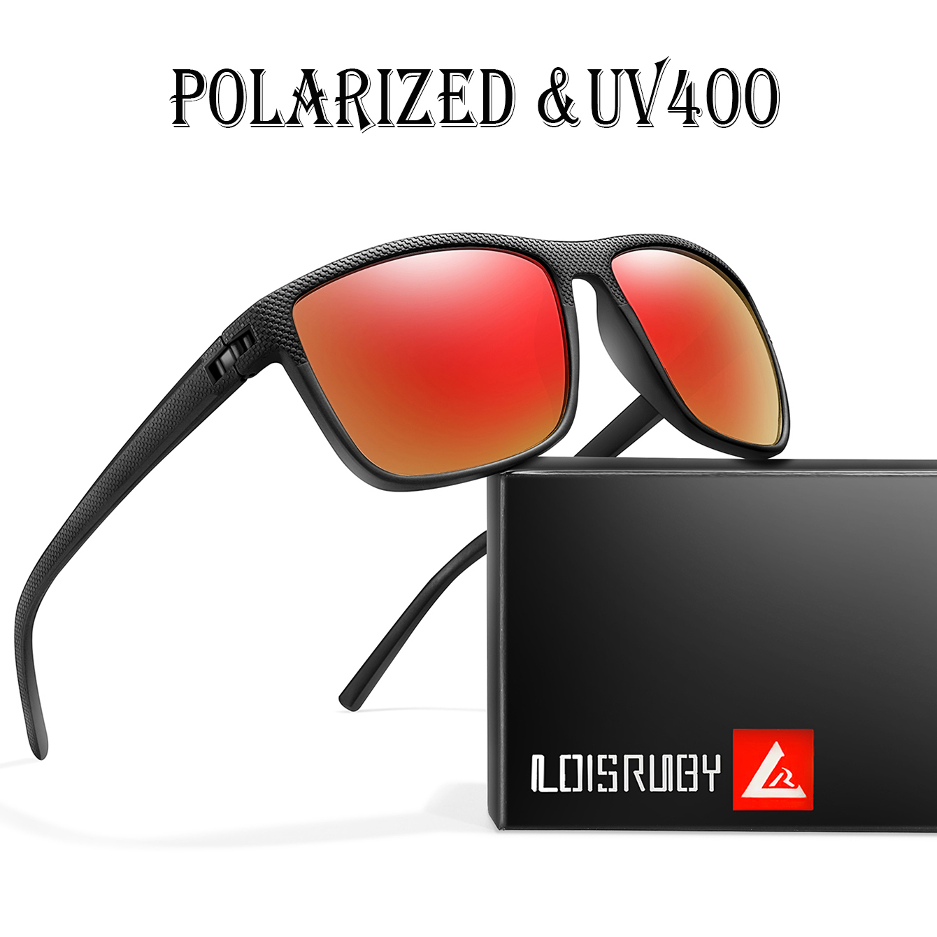 LOISRUBY ماركة الاستقطاب الصيد - مراجعة Mountain Biking Sunglasses وسعره