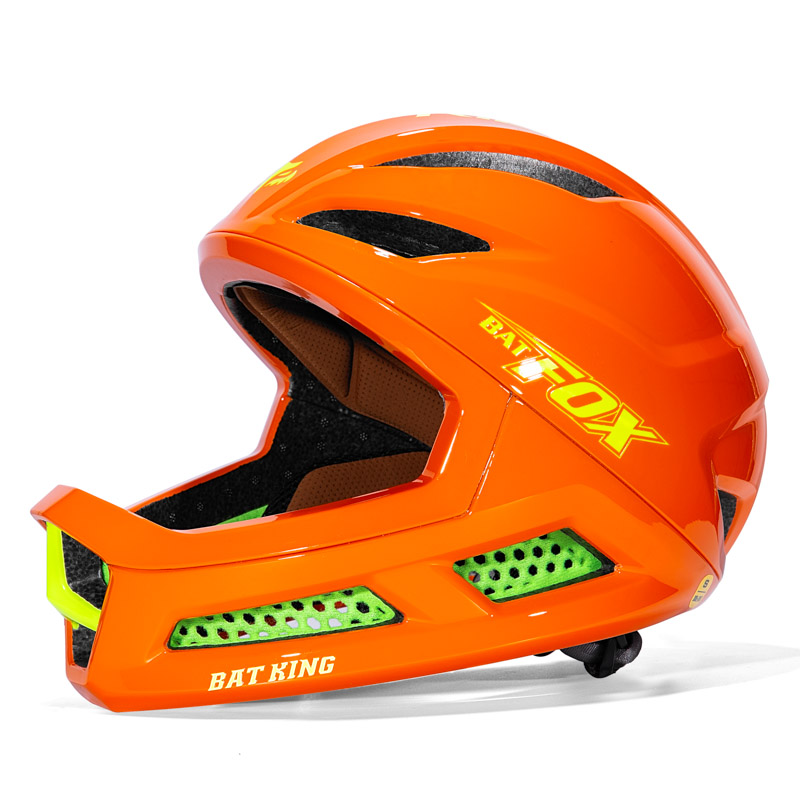 BATFOX الاطفال كامل الوجه خوذة - مراجعة Mountain Biking Full Face Helmet وسعره