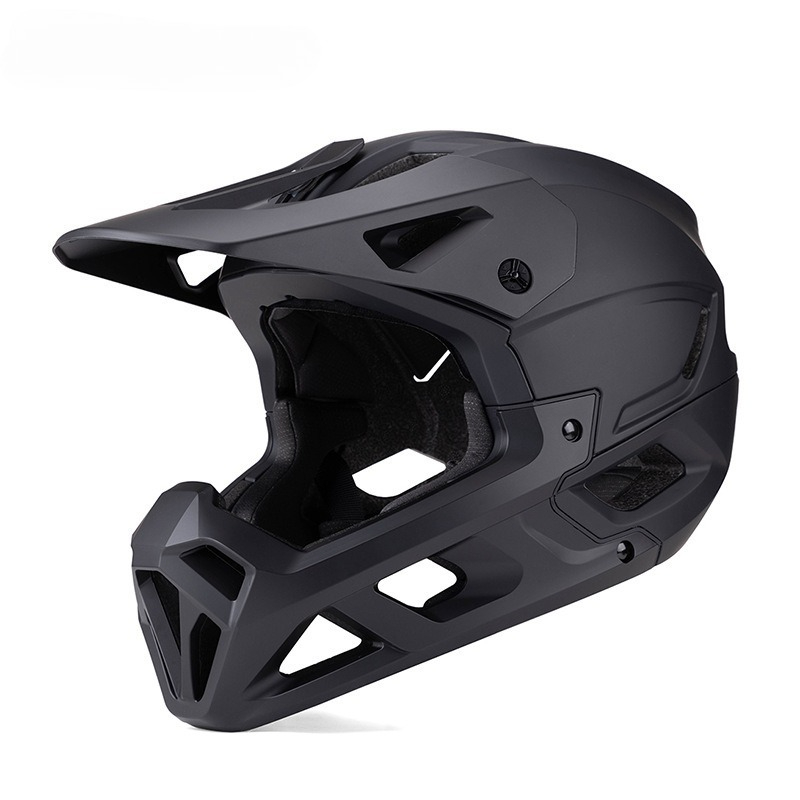 خوذة دراجة نارية جبلية عالية ا - مراجعة Mountain Biking Full Face Helmet وسعره