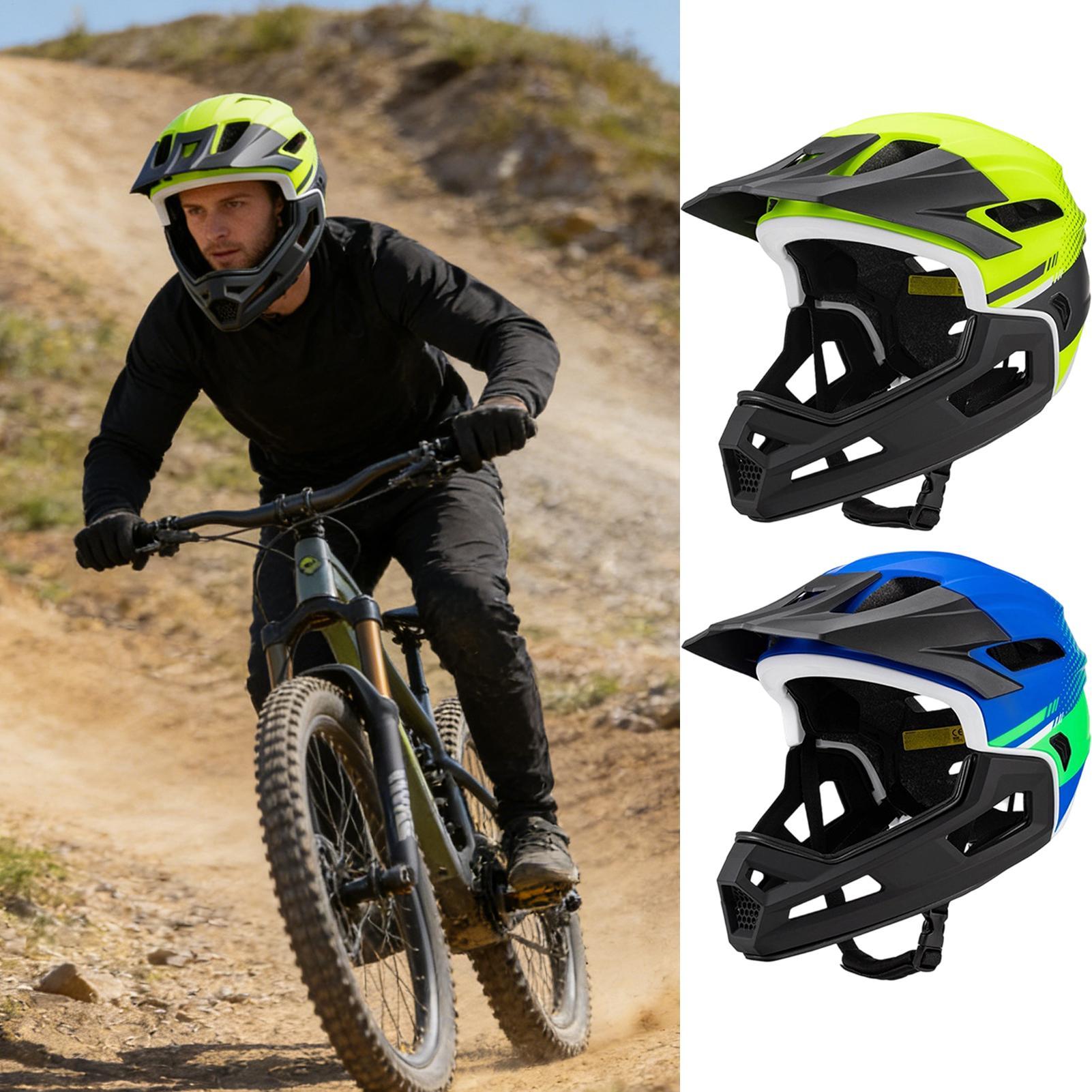 خوذة الدراجة الجبلية لكامل الو - مراجعة Mountain Biking Full Face Helmet وسعره