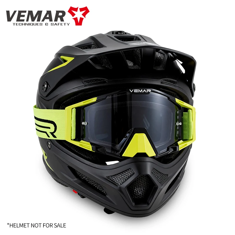 نظارات VEMAR للرجال والنساء عا - مراجعة Mountain Biking Full Face Helmet وسعره