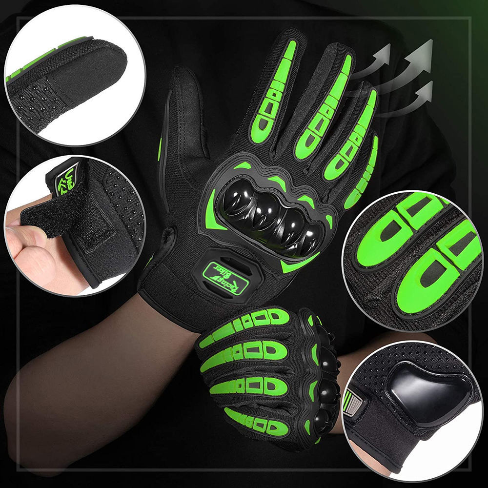 قفازات ركوب الدراجات النارية و - مراجعة Mountain Biking Gear For Men وسعره