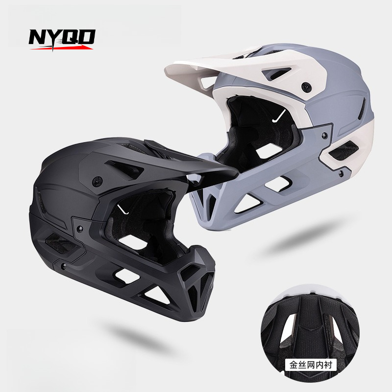 خوذة سباق الدراجات الجبلية للب - مراجعة Mountain Biking Full Face Helmet وسعره