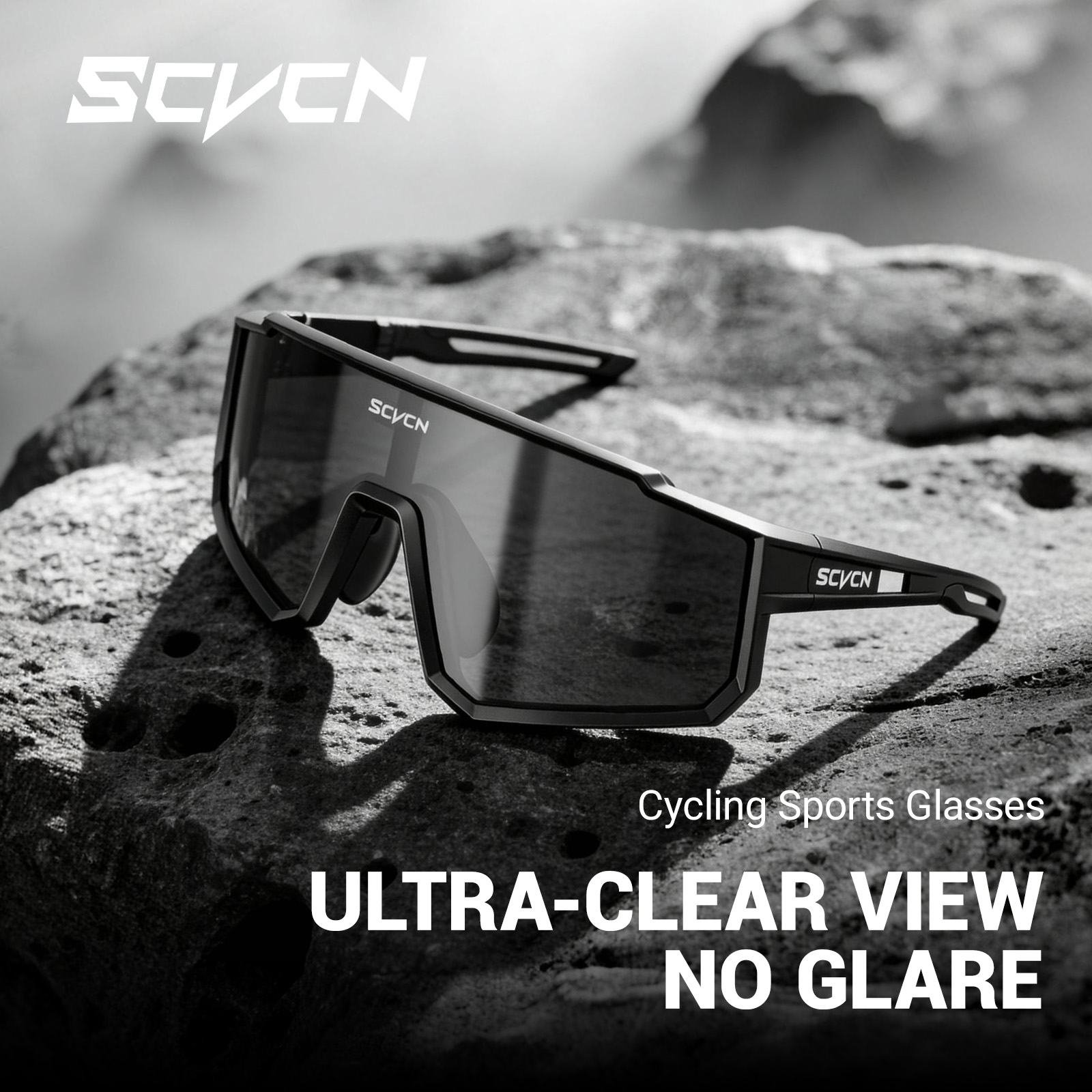 نظارات SCVCN UV400 HD للتنزه و - مراجعة Mountain Biking Sunglasses وسعره