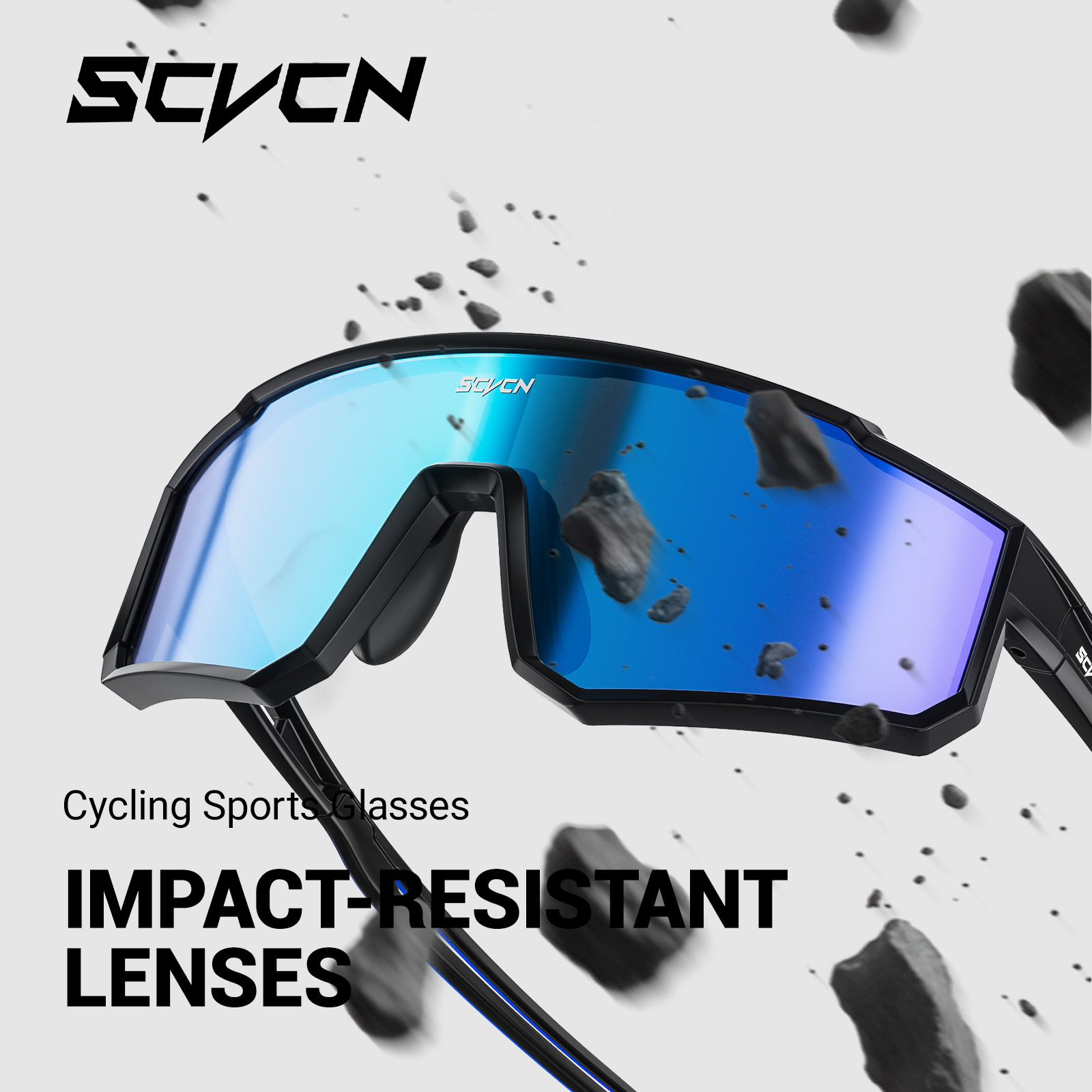 نظارات SCVCN UV400 HD للتنزه و - مراجعة Mountain Biking Sunglasses وسعره