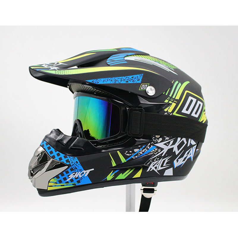 2019 جديد الوجه حتى دراجة ناري - مراجعة Mountain Biking Full Face Helmet وسعره