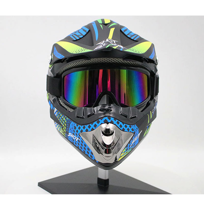 2019 جديد الوجه حتى دراجة ناري - مراجعة Mountain Biking Full Face Helmet وسعره