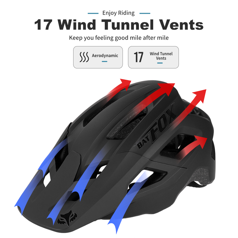 BATFOX خوذة الدراجة الجبلية يم - مراجعة Mountain Biking Gear For Men وسعره