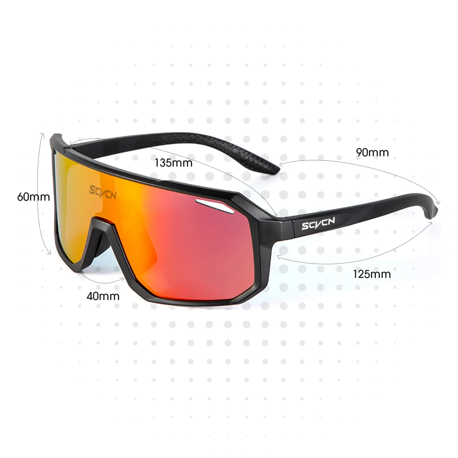 SCVCN جديد الدراجات النظارات ا - مراجعة Mountain Biking Sunglasses وسعره