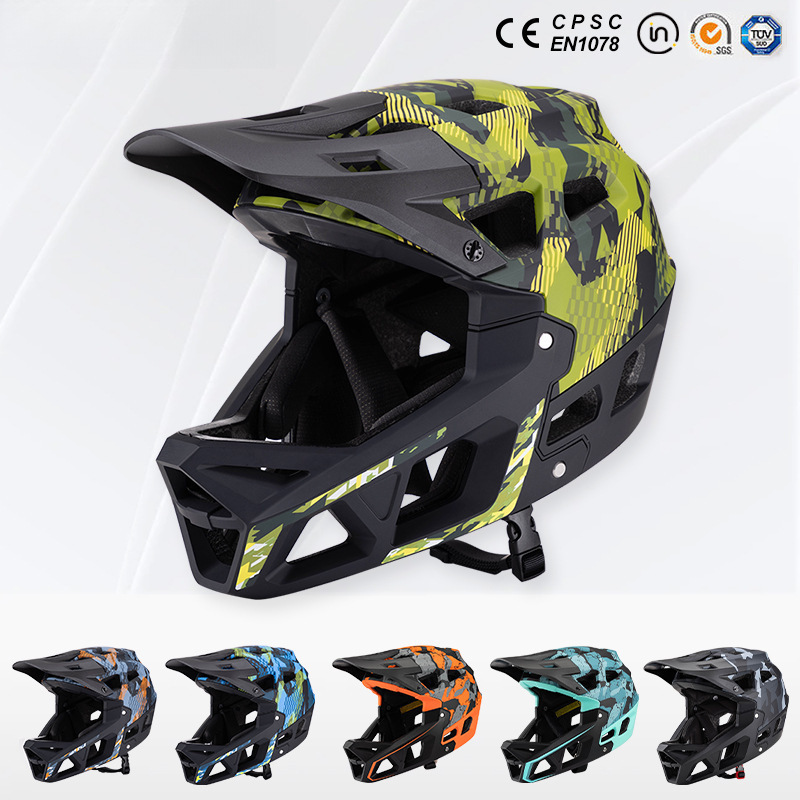خوذة دراجات هوائية جديدة للبال - مراجعة Mountain Biking Full Face Helmet وسعره