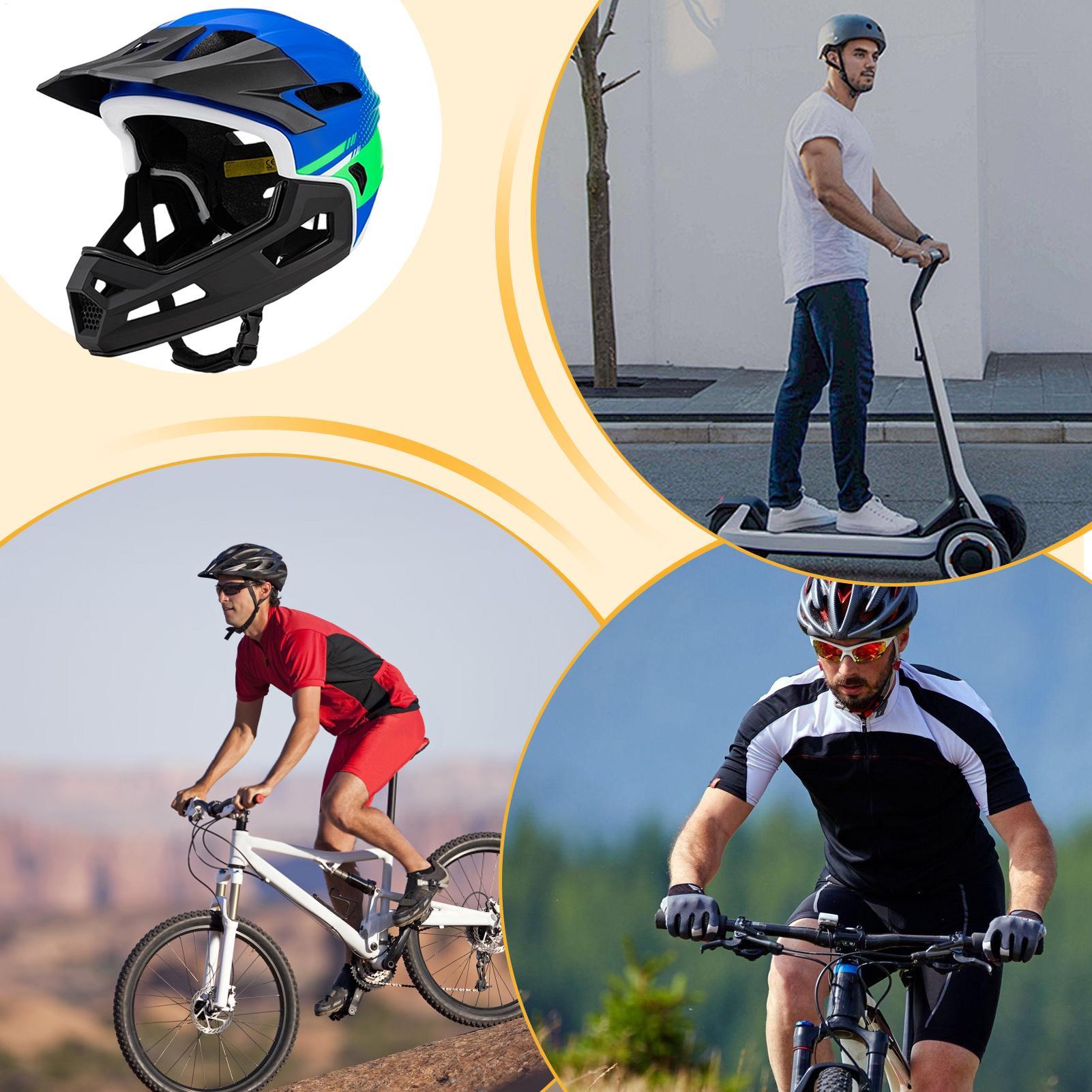 خوذة دراجة كاملة الوجه لركوب ا - مراجعة Mountain Biking Full Face Helmet وسعره