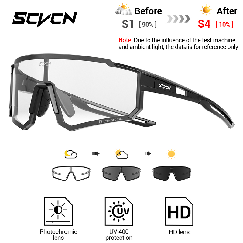 SCVCN جديد في الهواء الطلق الل - مراجعة Mountain Biking Sunglasses وسعره