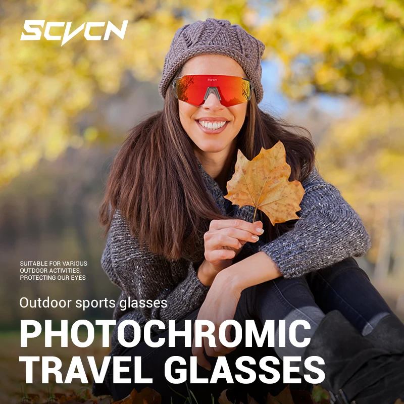 SCVCN جديد في الهواء الطلق الل - مراجعة Mountain Biking Sunglasses وسعره