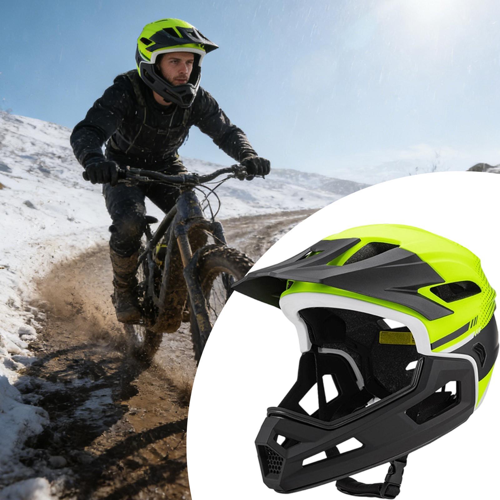 كامل الوجه خوذة الدراجة الجبلي - مراجعة Mountain Biking Full Face Helmet وسعره