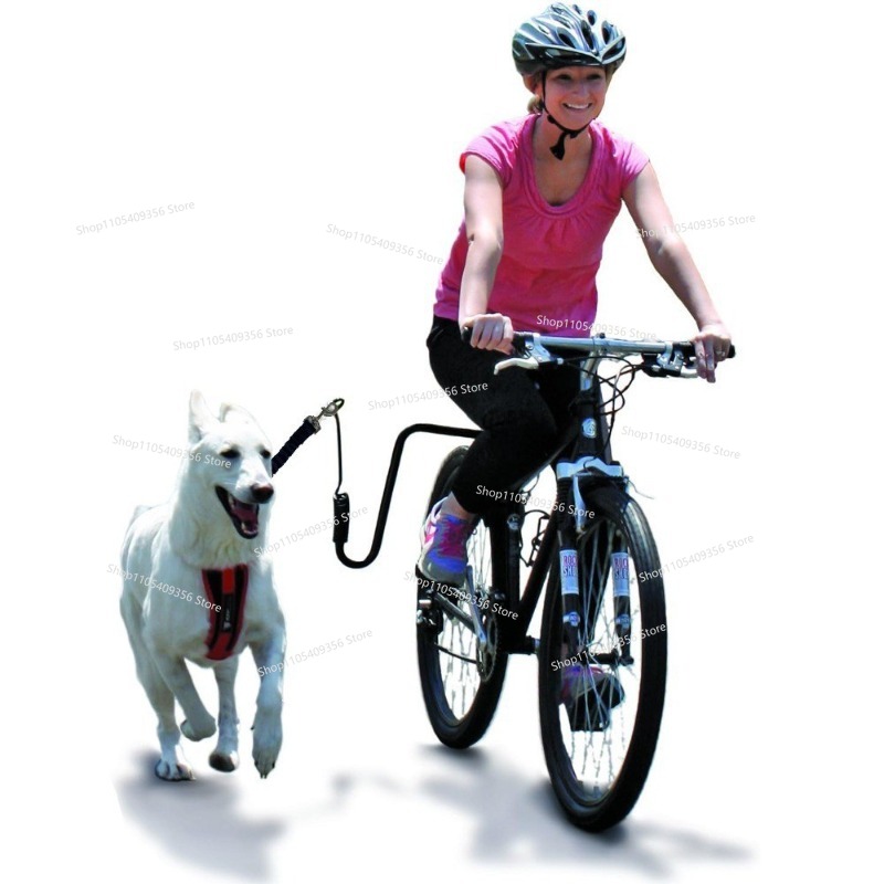 مقود للكلاب للدراجات الهوائية  - مراجعة Mountain Biking With Dog وسعره
