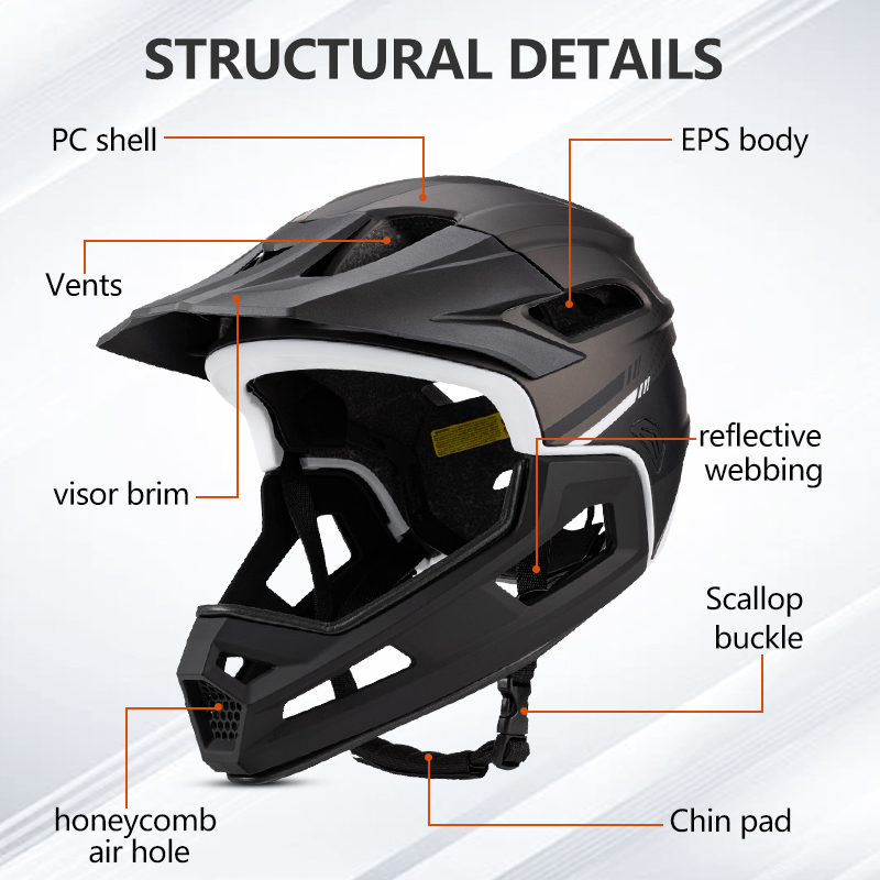 Eastinear-خوذة الدراجة الجبلية - مراجعة Mountain Biking Full Face Helmet وسعره