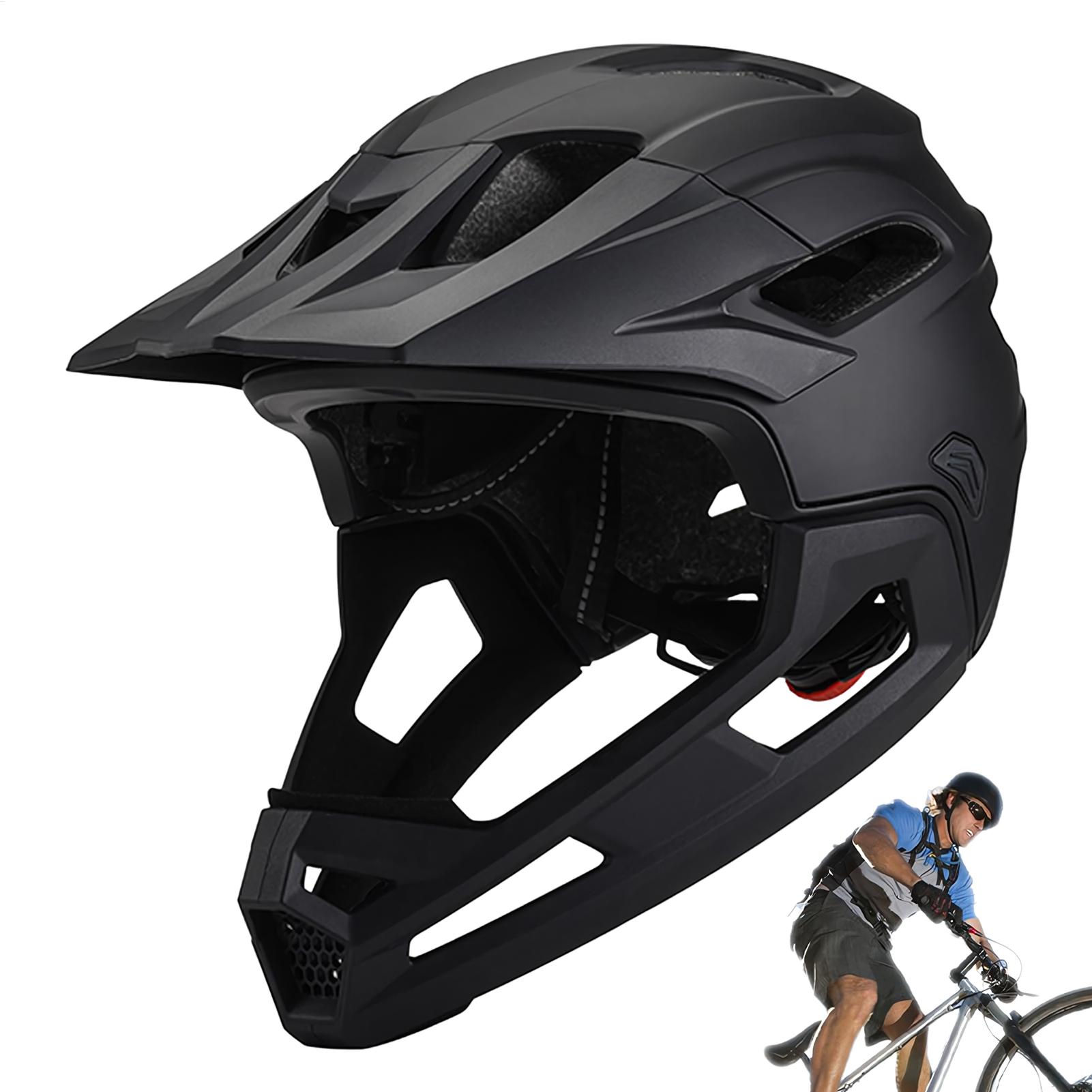 خوذة دراجات هوائية متعددة الري - مراجعة Mountain Biking Full Face Helmet وسعره